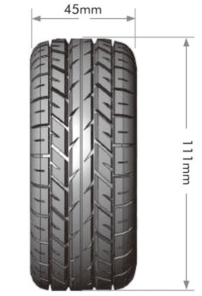 LOUT3154SB Reifen/F. 1:10/LouHEX SC-Rocket Road
